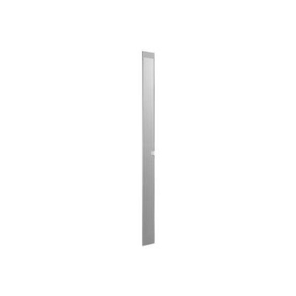 Metpar Corp Steel Pilaster with Shoe - 7"W x 82"H (Gray) 1407GD / 14992/ 15683